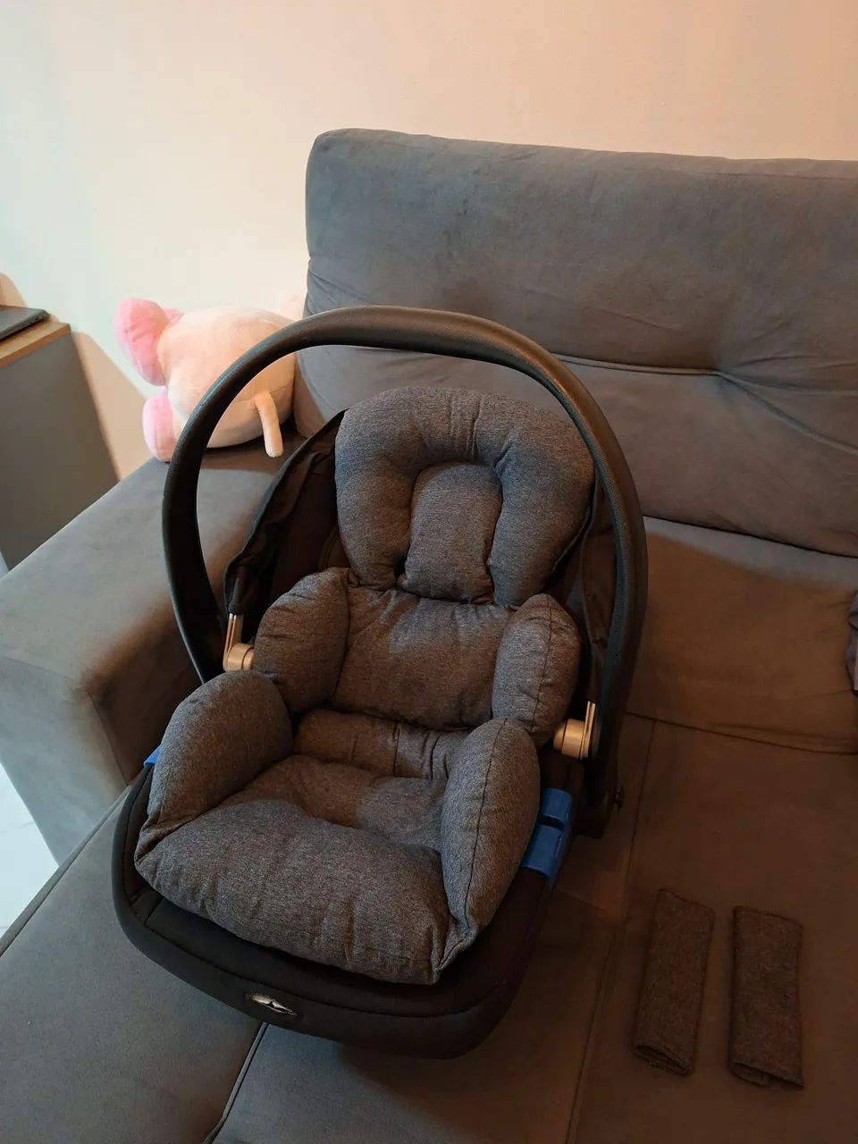 Bebê Conforto + Base Auto Burigotto Touring - Foto 4