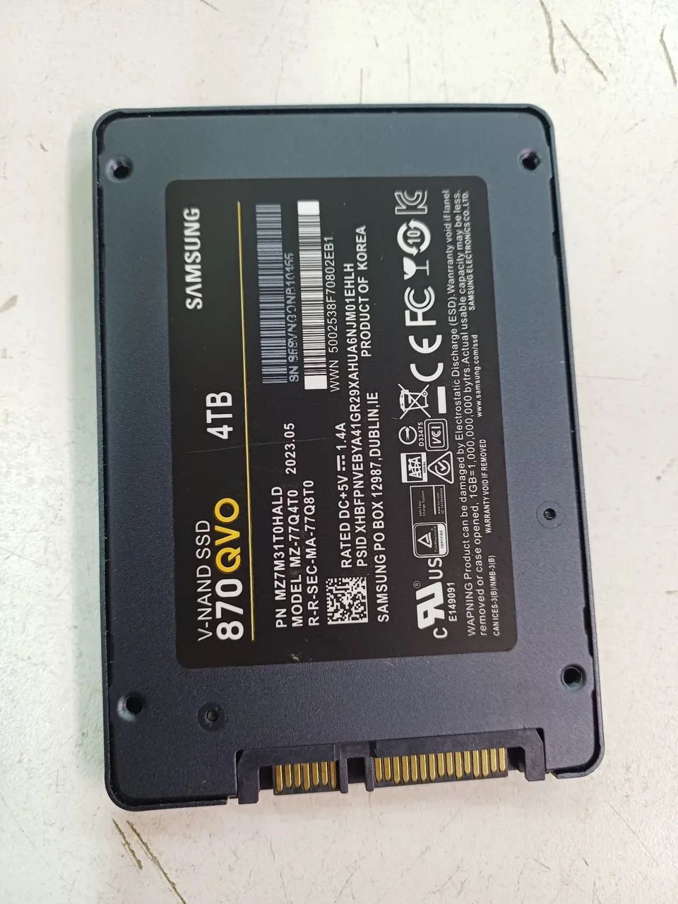 Ssd samsung evo 870 4tb - Foto 2