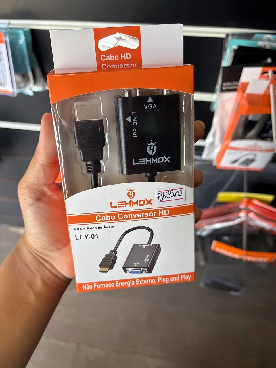 Adaptador HDMI para VGA