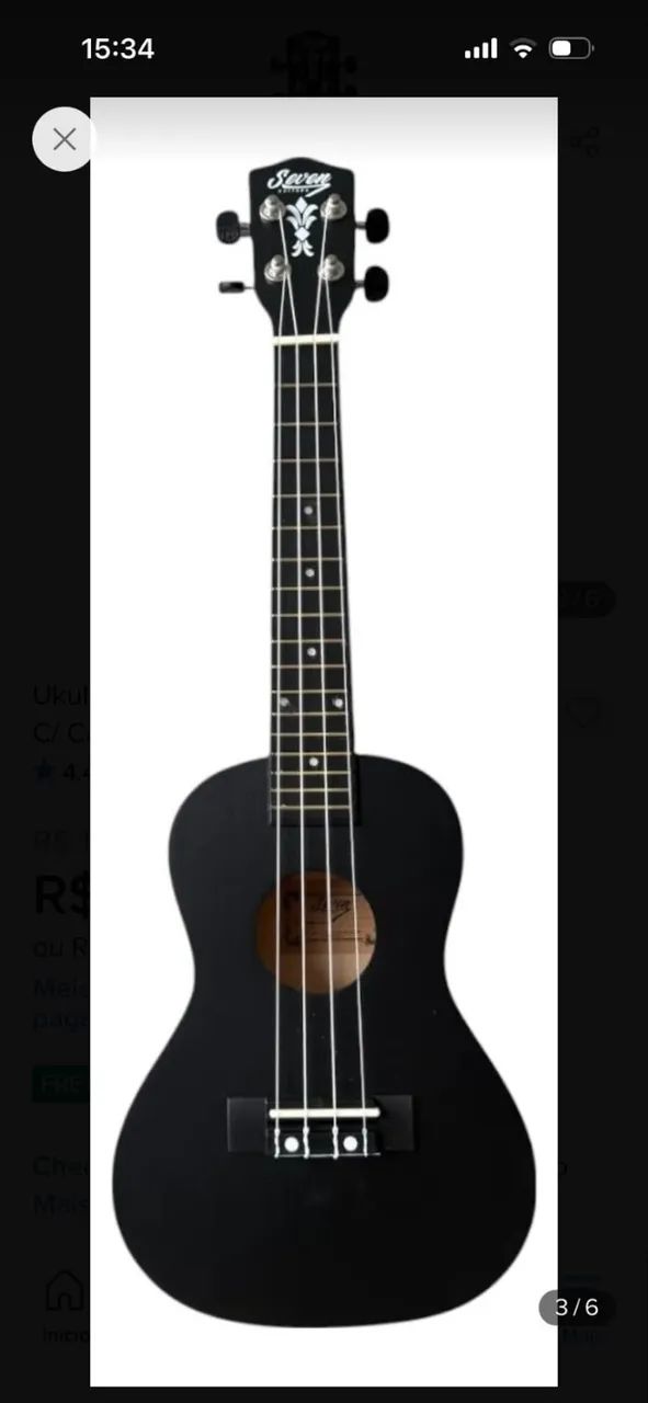 UKULELE SEMI NOVO  - Foto 2