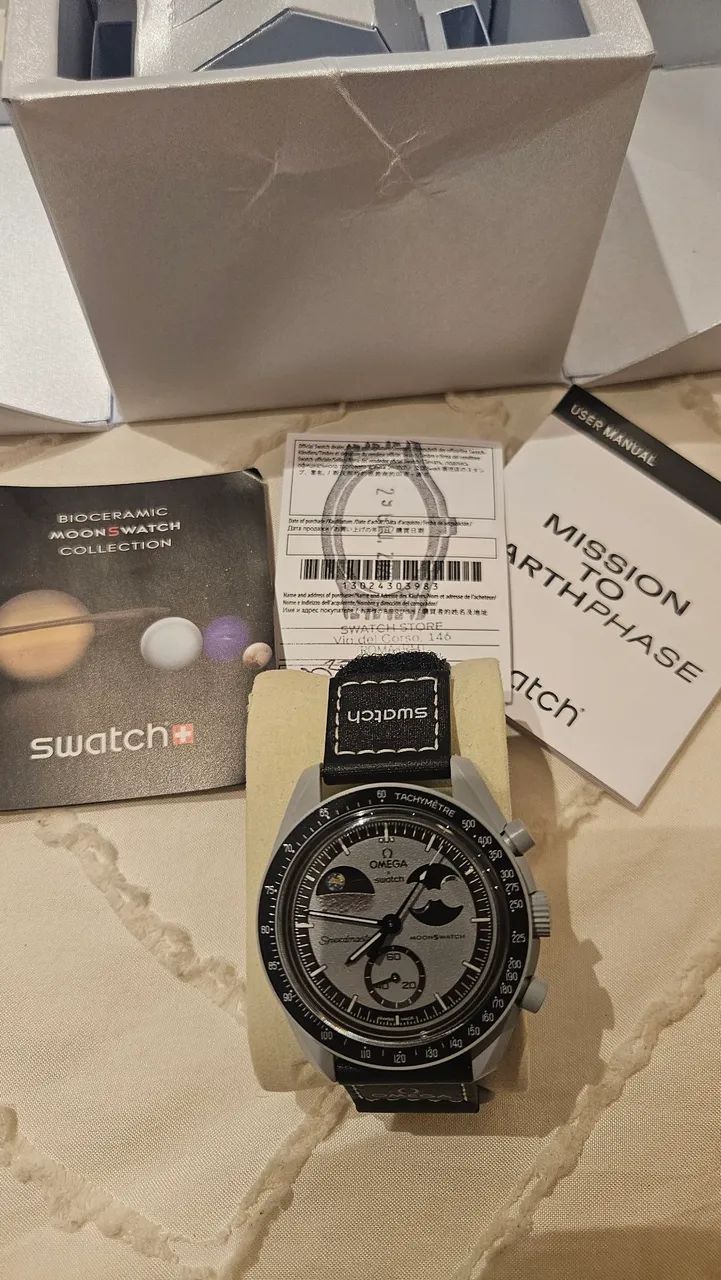 OMEGA X Swatch - Misson to Earthphase - Foto 5