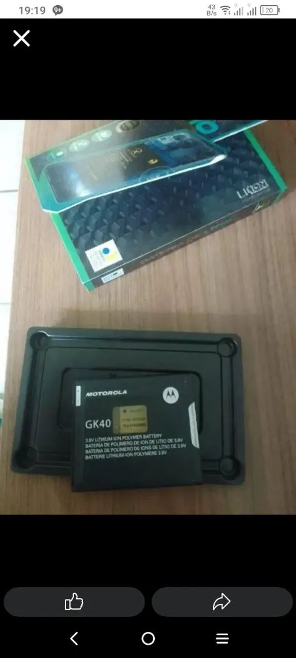 Bateria para o celular Motorola