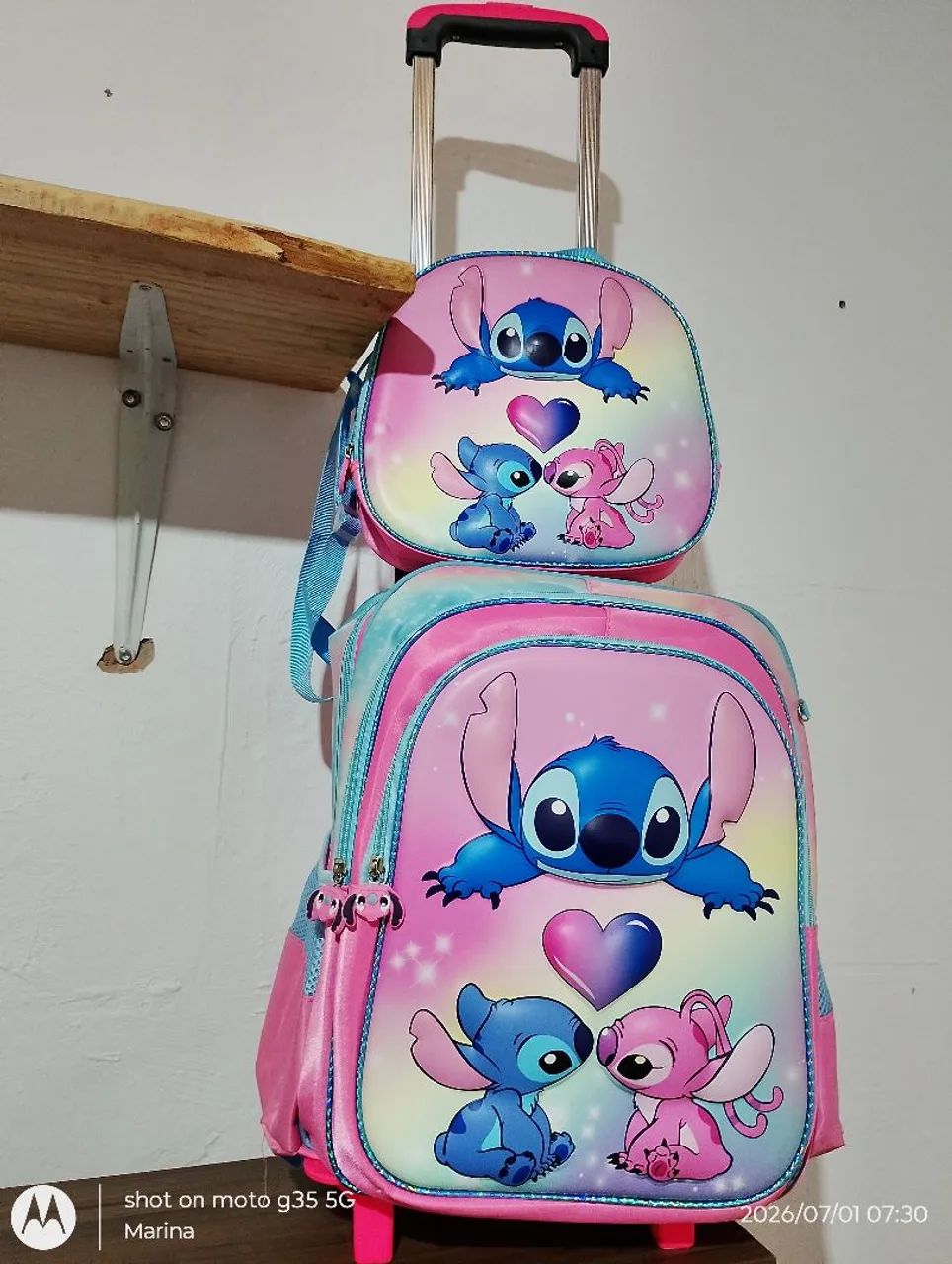 Mochila usada 
