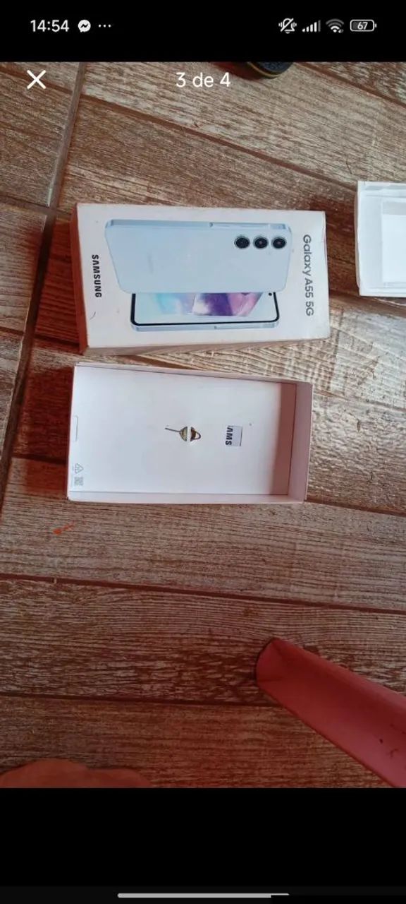 Galaxy A55 5G em perfeito estado - Foto 2