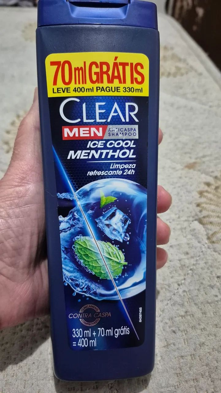 SHAMPOO CLEAR MAN 400ML