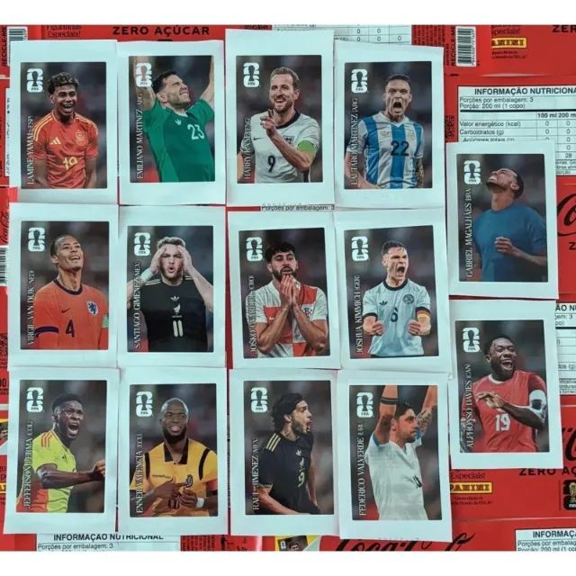 Figurinhas da Coca Cola 2026 - Foto 2