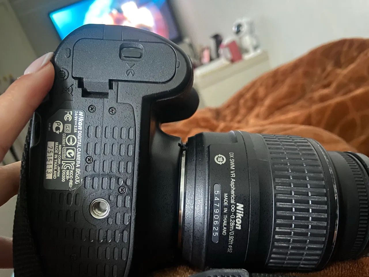 ? Câmera Nikon D5300 + lente Nikon 18-55mm - Foto 3