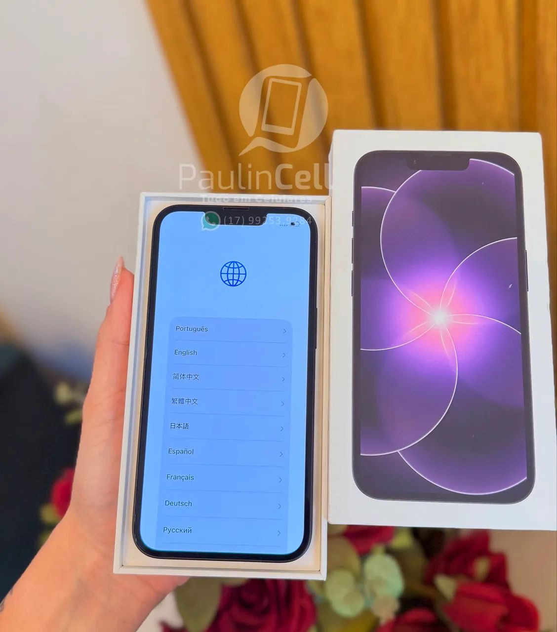 IPhone 17E 256gb zerado completo  - Foto 3