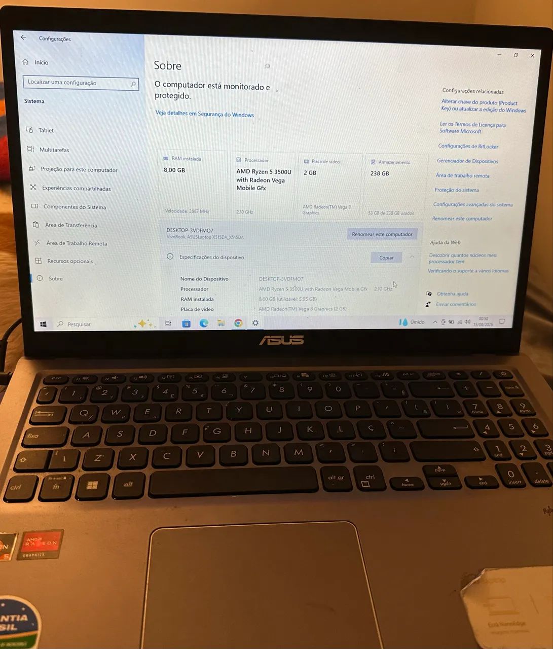 NOTEBOOK ASUS