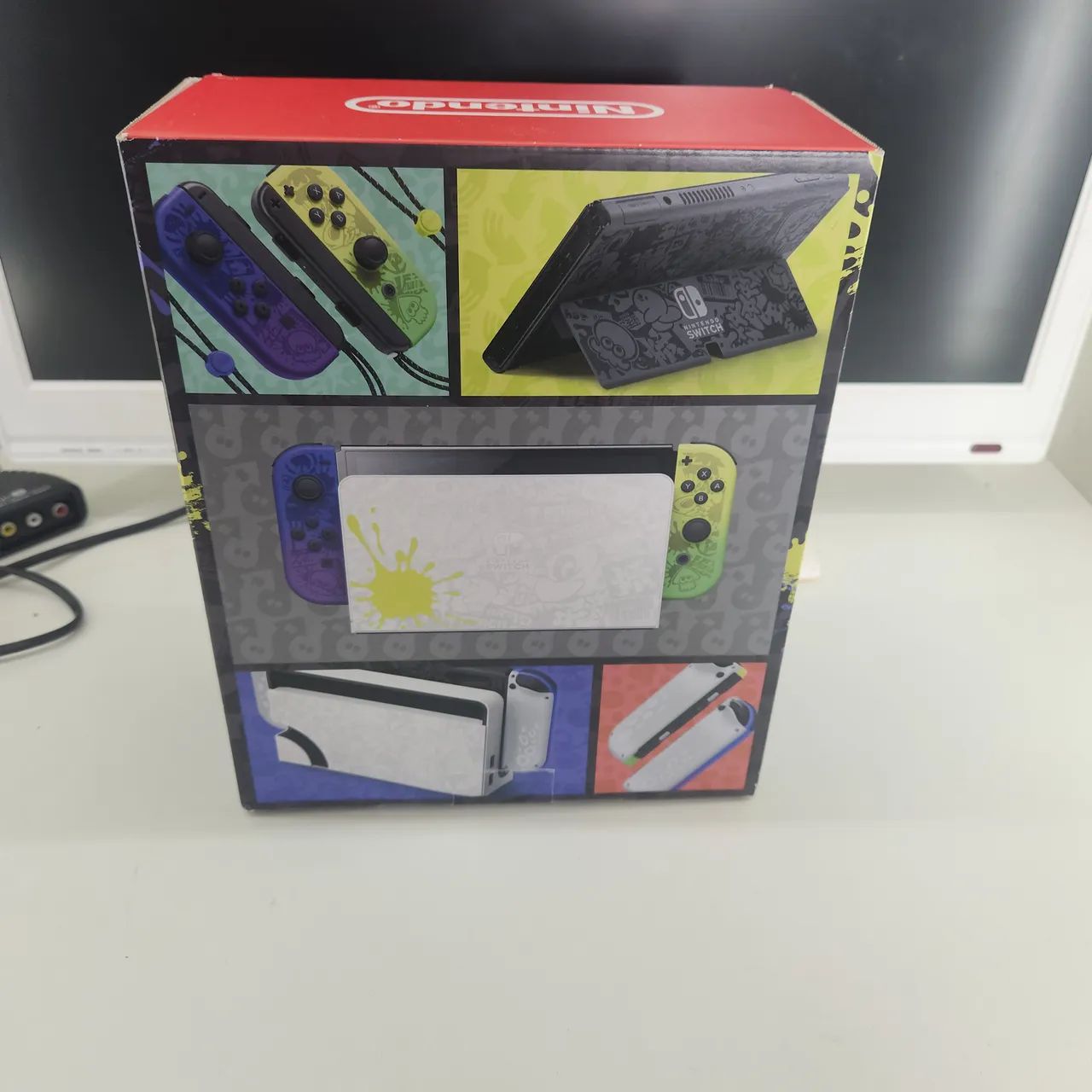 Nintendo Switch Oled edicao Splatoon3  - Foto 2