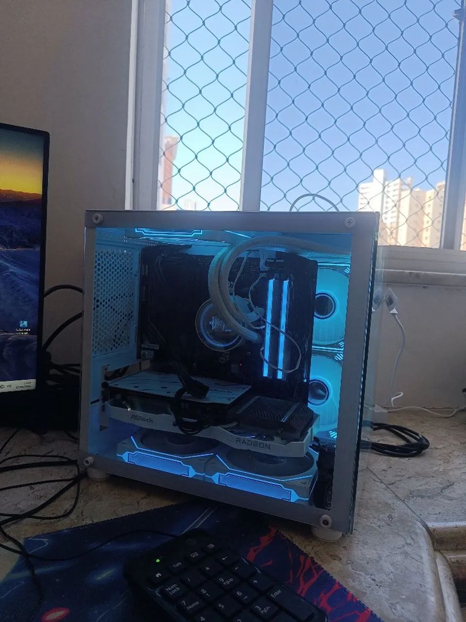 Computador completo, Ryzen 5500, placa mãe Asus, placa de vídeo rx6600.