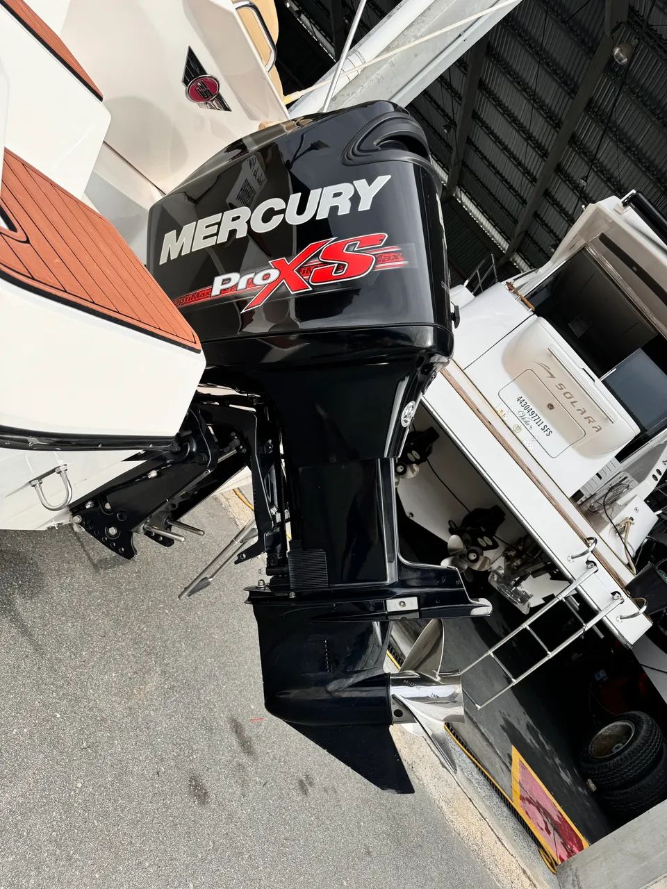 Lancha FS 205 2015 Motor Mercury 150HP 150Horas! Com carreta Rodoviaria E Encalhe!  - Foto 3