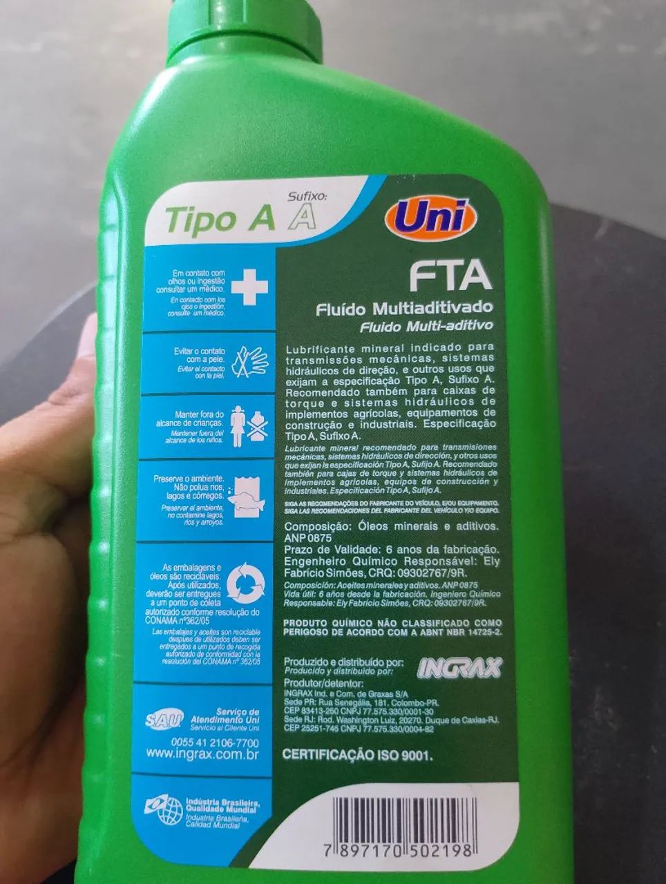 Fluindo multiaditivado FTA Uni tipo A - Foto 4