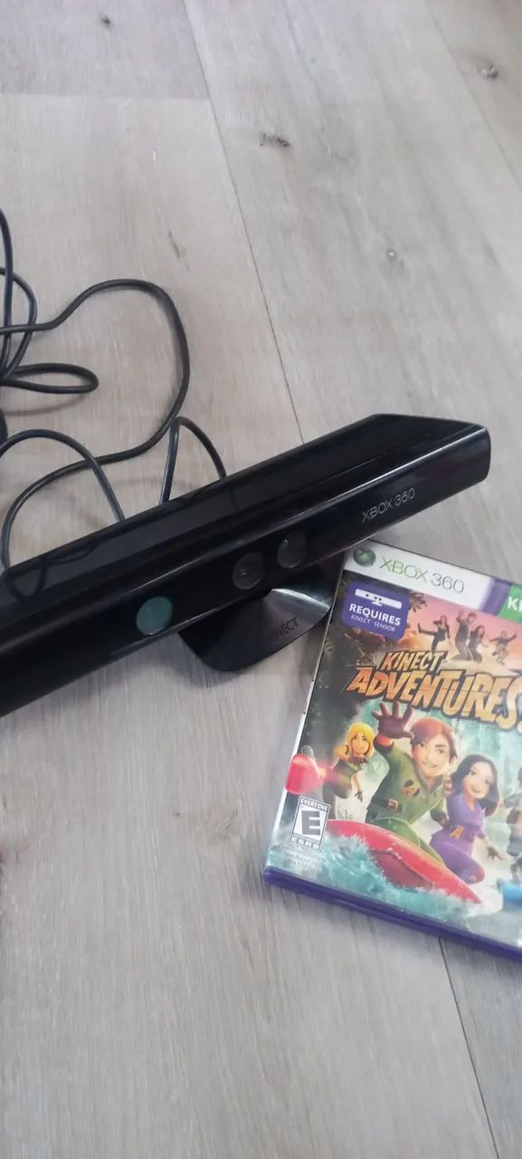 Kinect Xbox 360 + jogo - Foto 2