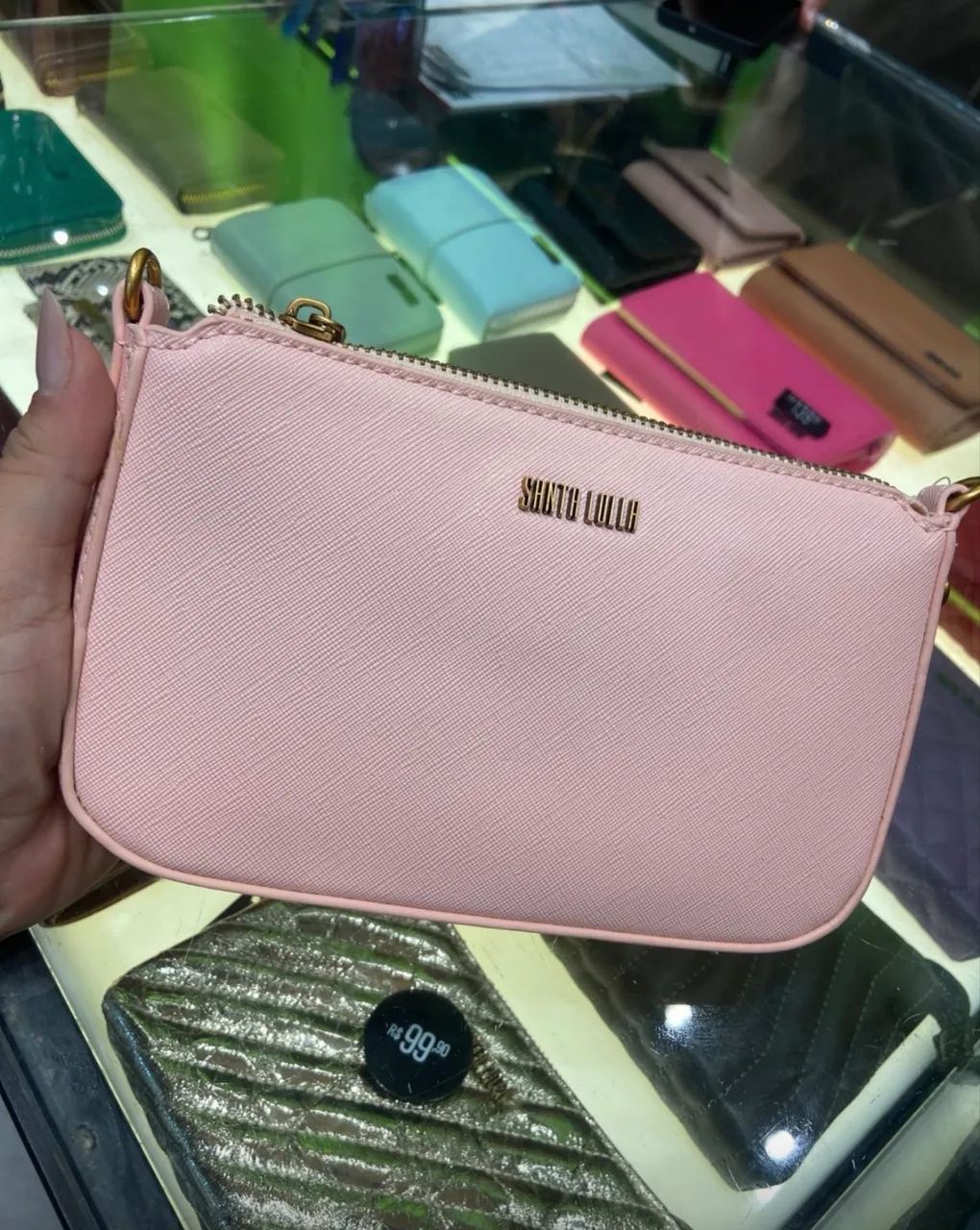 Bolsa Santa Lolla rosa - Foto 2