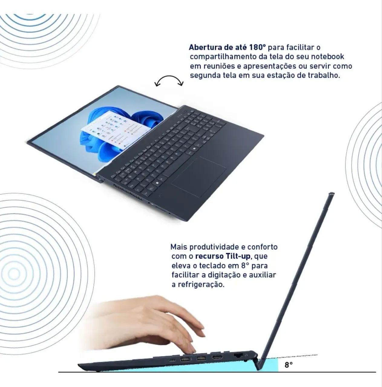 VAIO FE16 i5 - 13a geração - 8GB RAM + SSD 256GB   - Foto 5