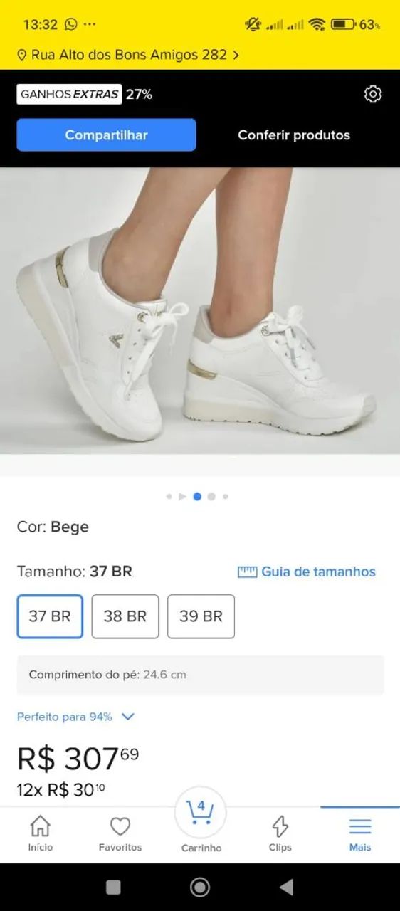 Tênis Via Marte 