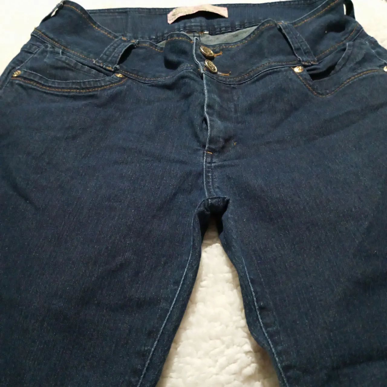 Calça jeans feminina cintura alta - Foto 3