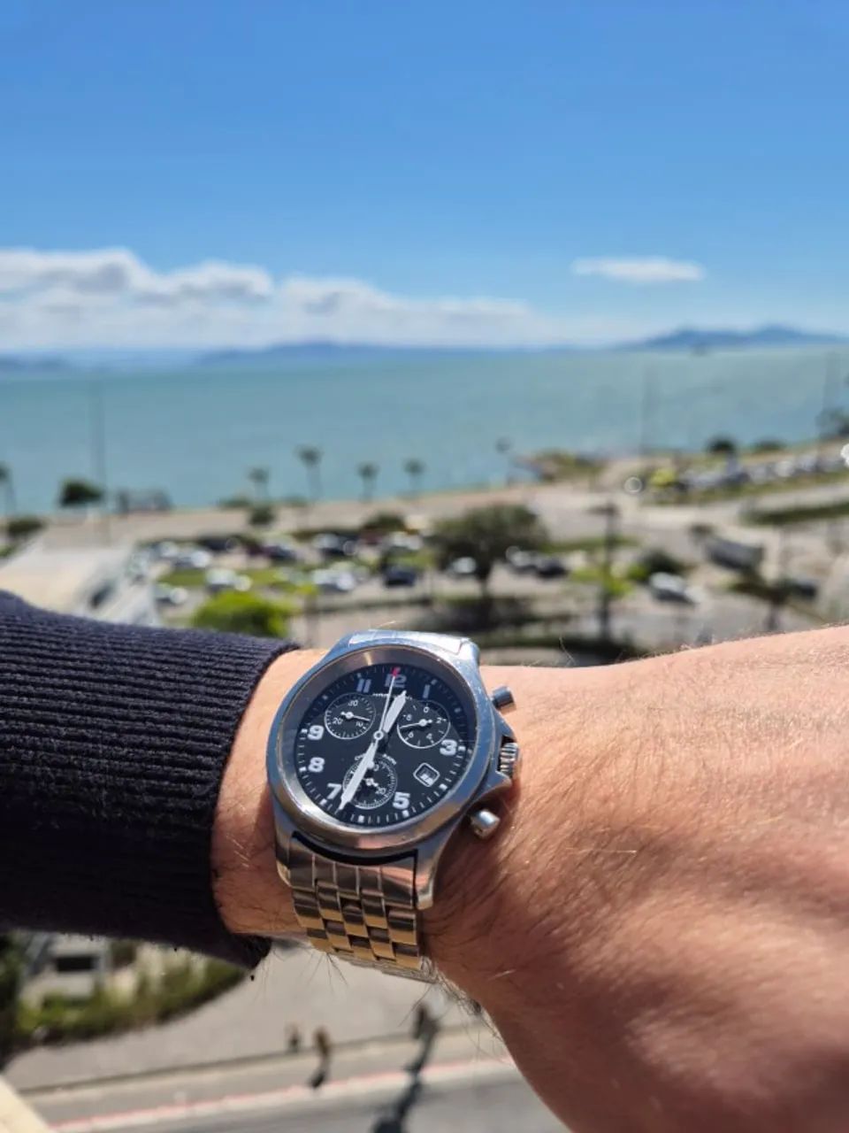 Relógio Hamilton Khaki Field Cronógrafo (ref 3832), case 40mm, movimento Quartz - Foto 2