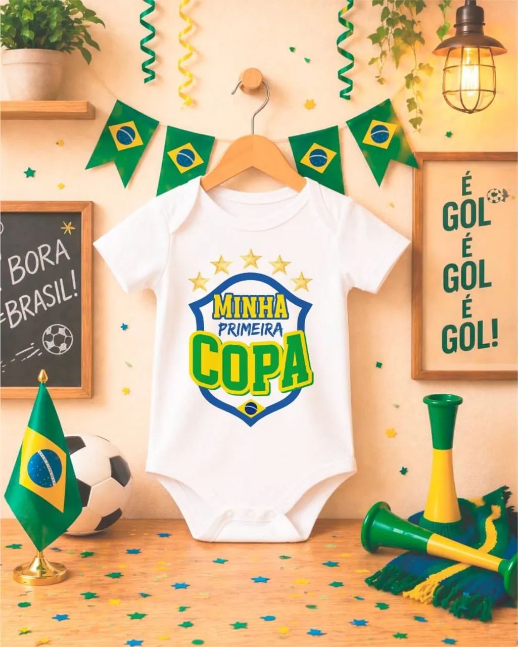 Camiseta e Body da Copa - Foto 4