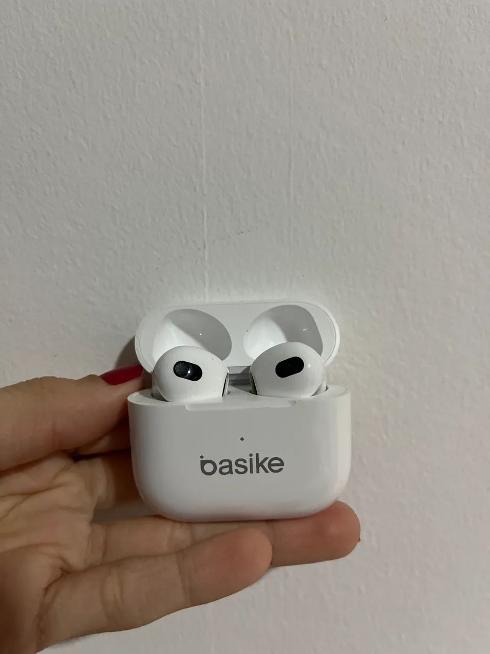Fone Bluetooth Basike TWS V5.3 + Caixa e Cabo - Foto 4