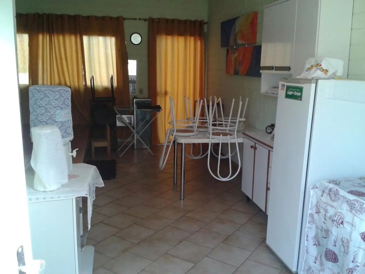 Kit Net 45m2 Suíte, Sala, Cozinha Integrados, Varanda,Semi-Mobiliado, Decorado, com Eletro - Foto 5