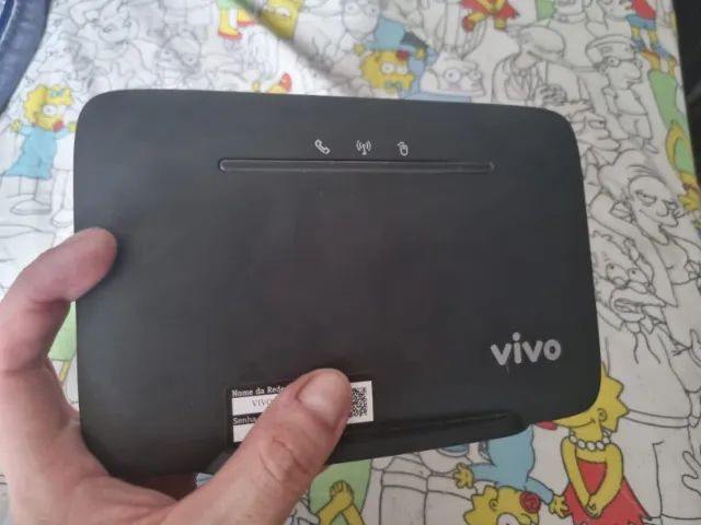modem roteador vivo