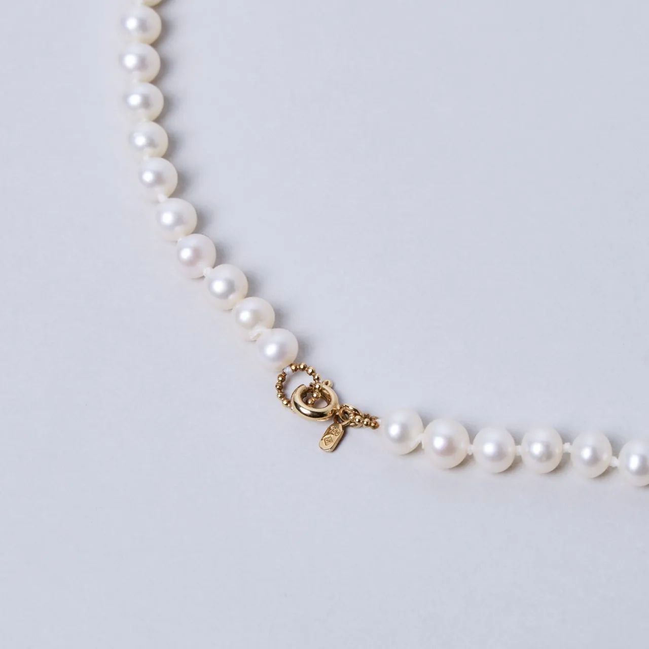 *Colar de pérolas com ouro amarelo 18K e diamante*  *Coleção Pérolas*H.Stern*    - Foto 2