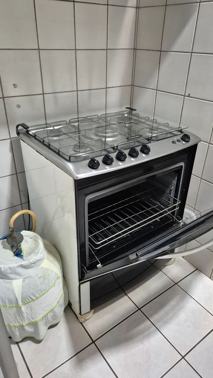 Fogão 5 bocas + Gás 
