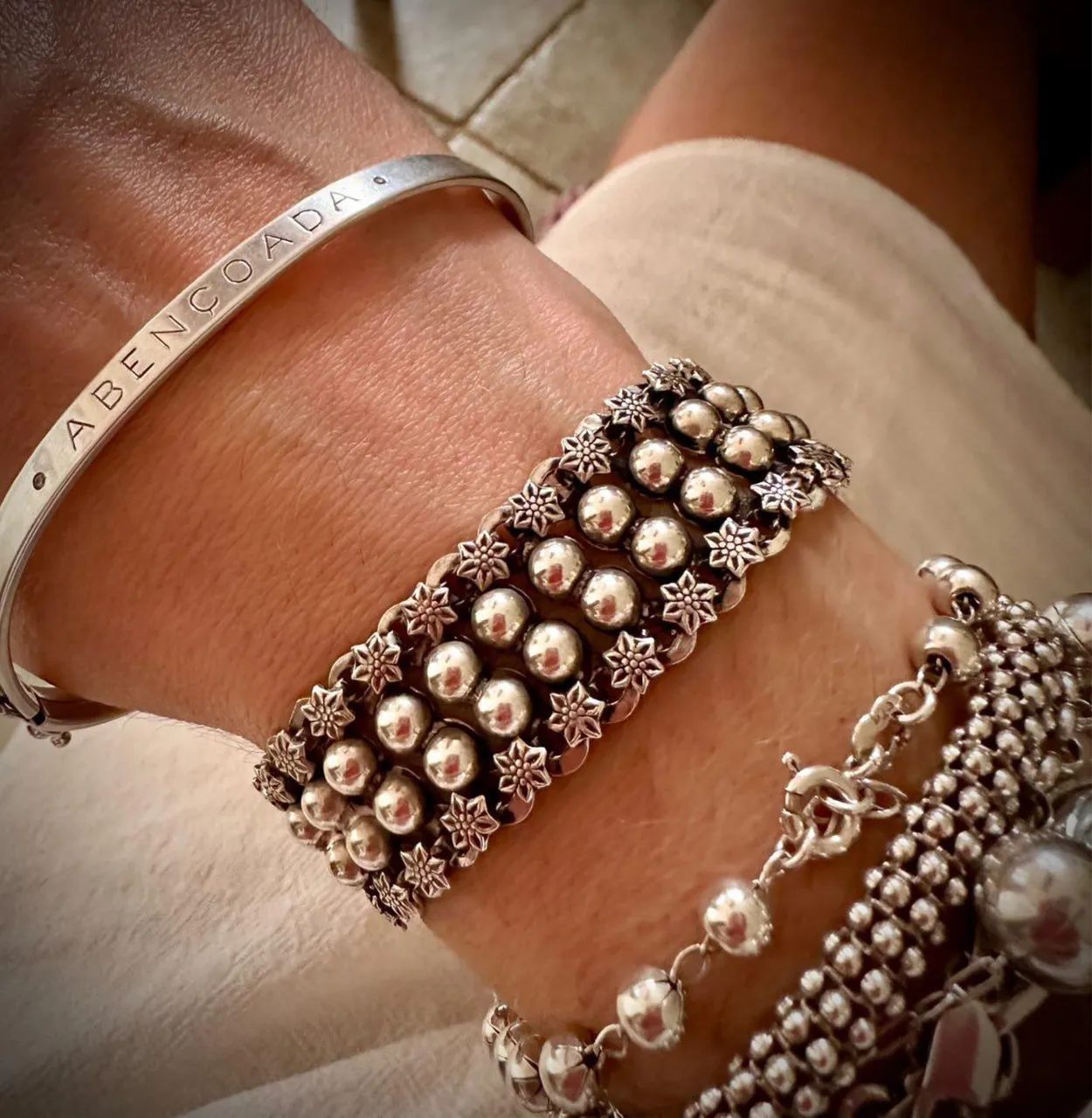 Pulseira Pikun prata 925