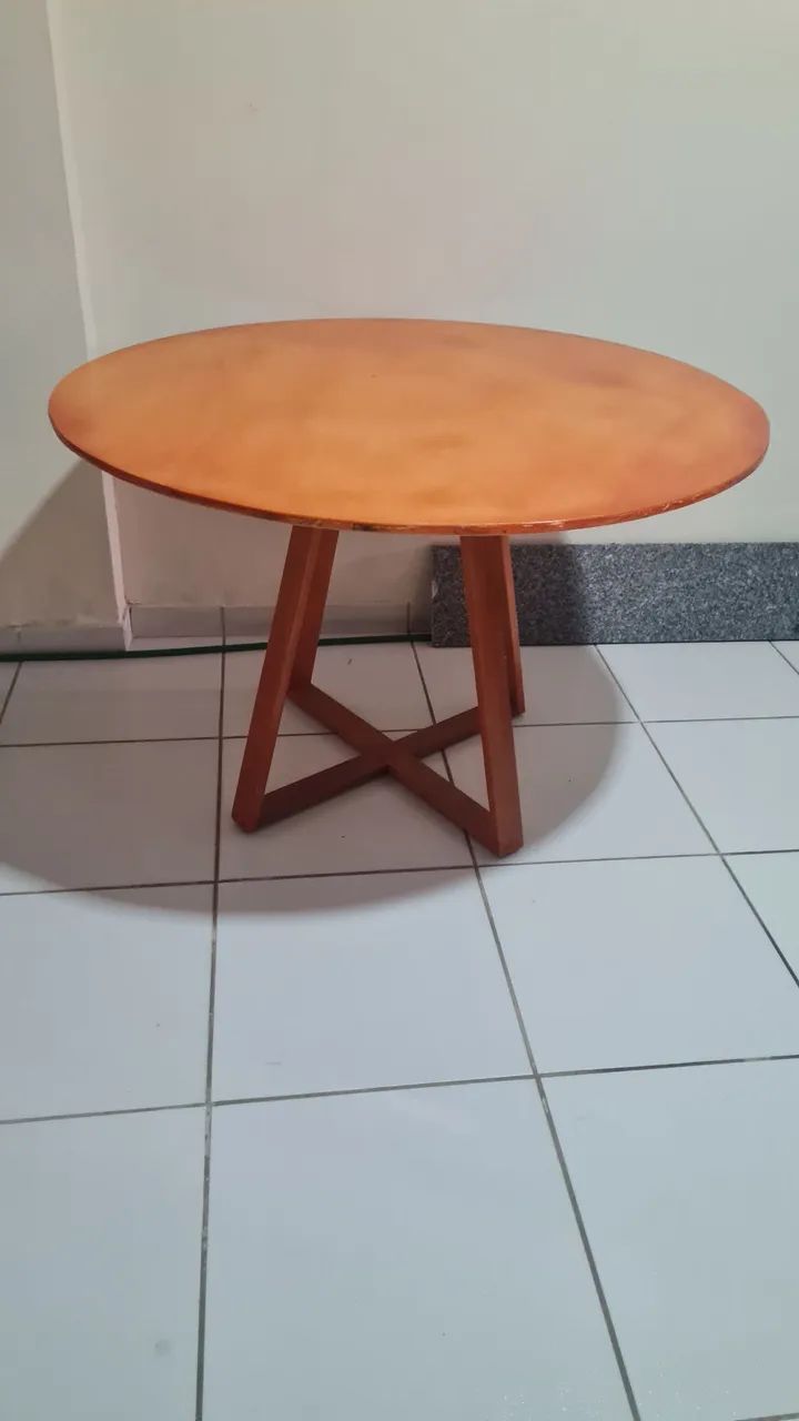Mesa mdf e madeira - Foto 2