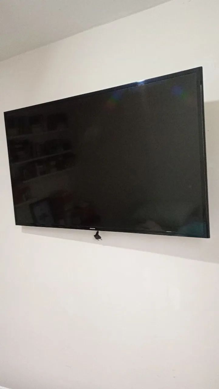SMART  TV  SAMSUNG COM DEFEITO LER DESCRIÇÃO <br> *48  POLEGADAS* <br>-- *COM DEFEITO