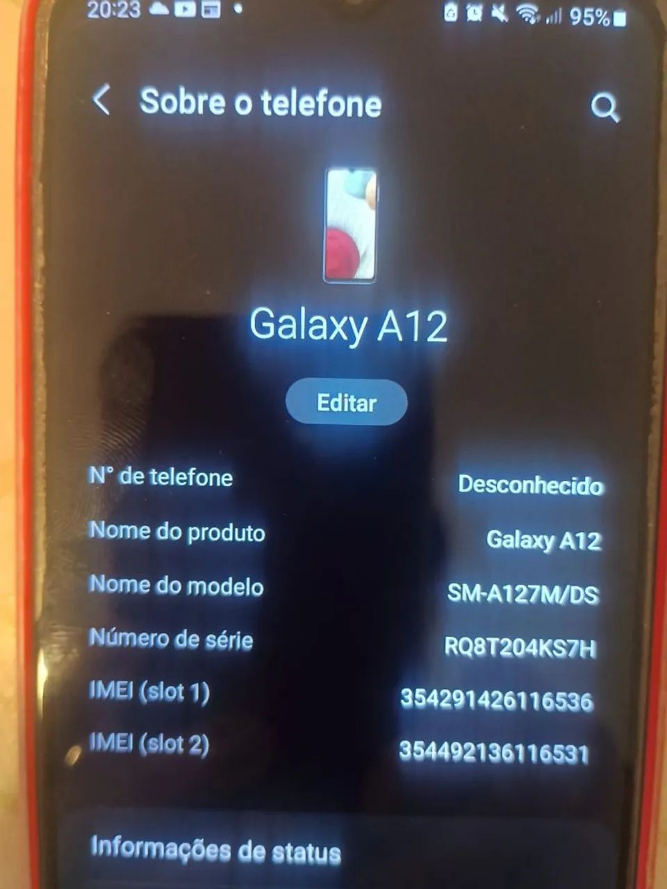 Celular GalaxyA12 - Foto 4