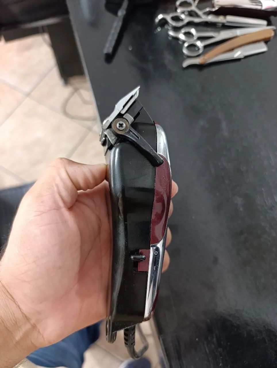 Vendo máquina Whall profissional R$.300  - Foto 5