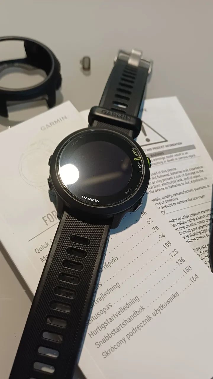 Relógio Garmin Forerunner 55 Preto - Foto 2