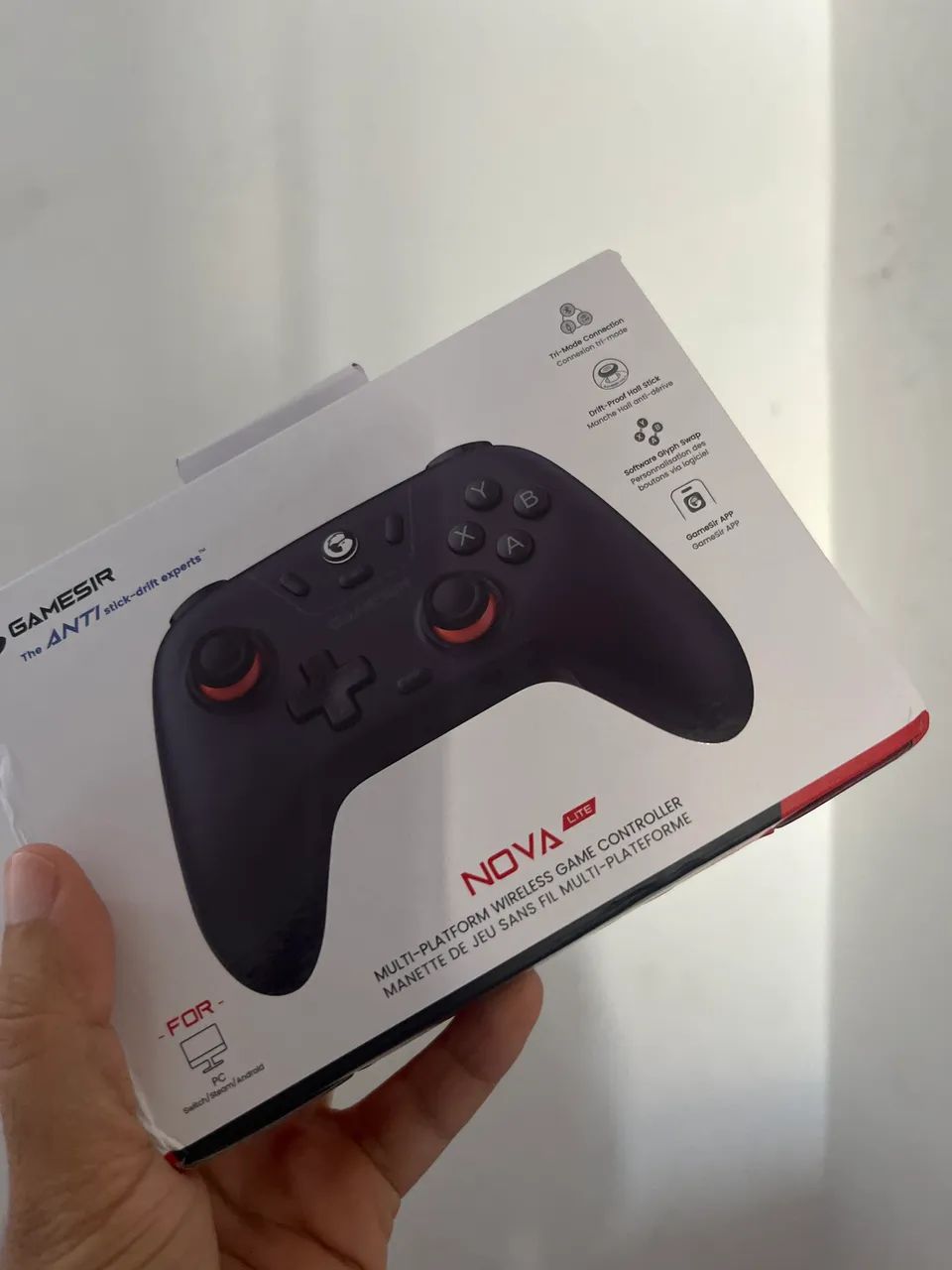 Controle gamesir switch pc tv 