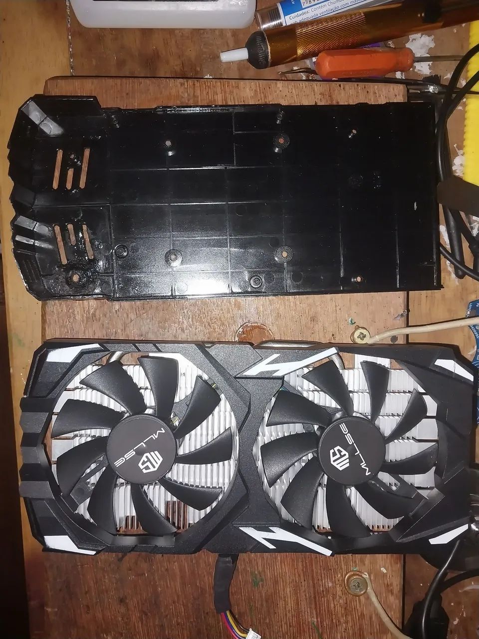 Rx 580 2048sp com defeito - Foto 3