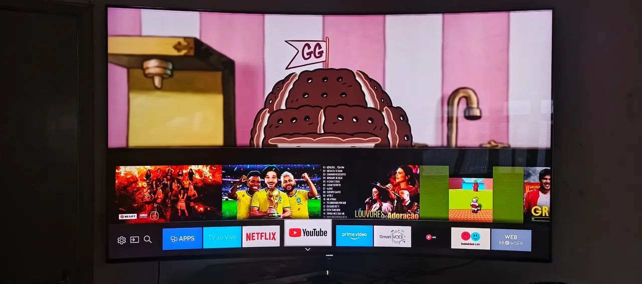 Tv smarth 4k pra vender barato - Foto 3