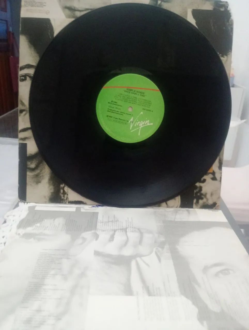 LP SIMPLE MINDS " ONCE UPON A TIME " 1985 - Foto 4