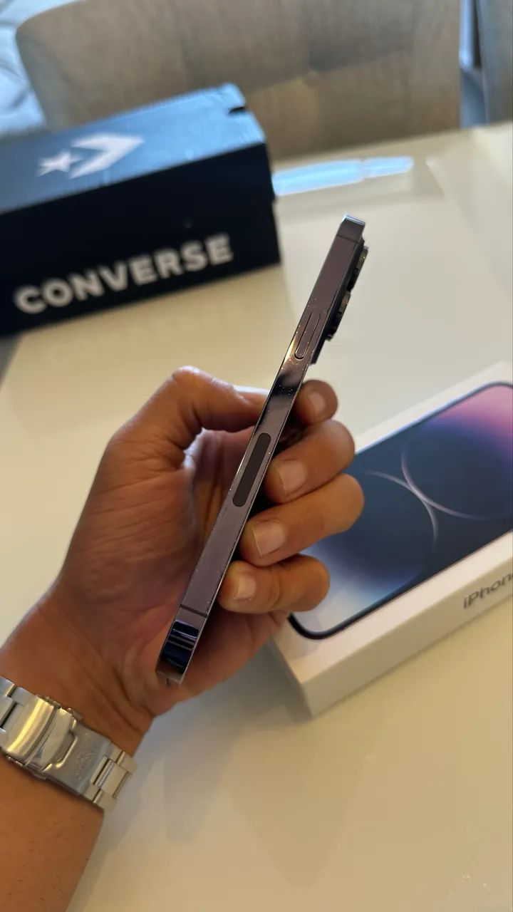 iPhone 14 Pro Max 256GB Deep Purple ? Excelente estado - Foto 2