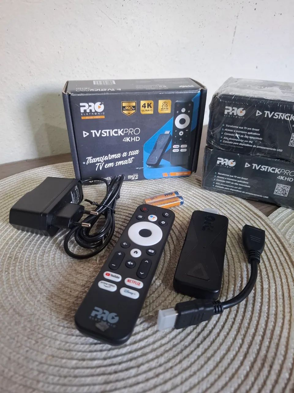 VENDO 2 STICK PROELETRONICS 4k HD  ZERADOS - Foto 3