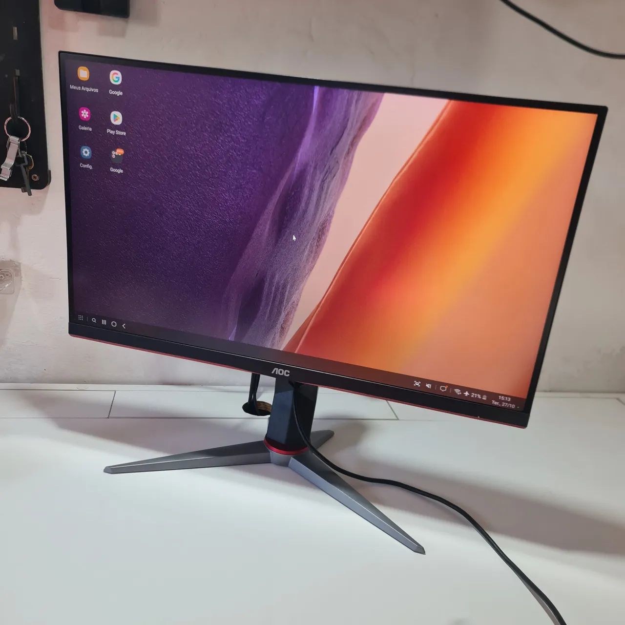 Monitor AOC QHD, 27Pl, IPS, 155Hz - Foto 2
