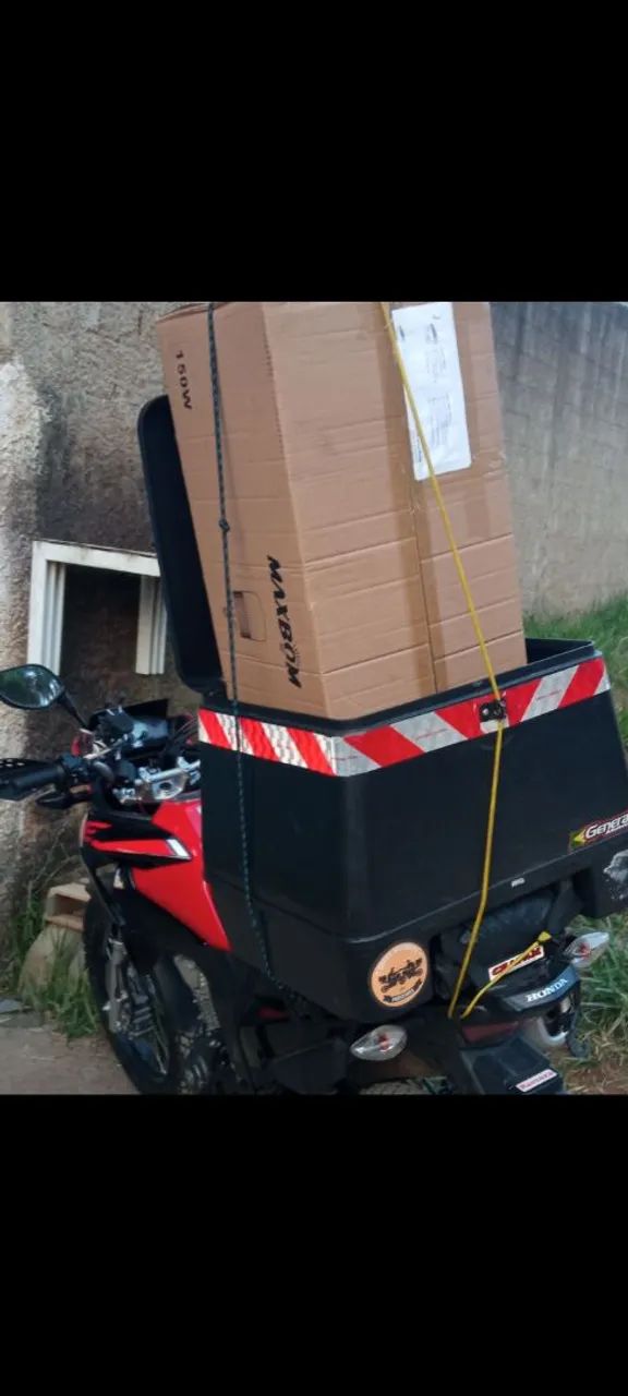 Vendo Baú e Suporte Bros 160 e XRE 190
