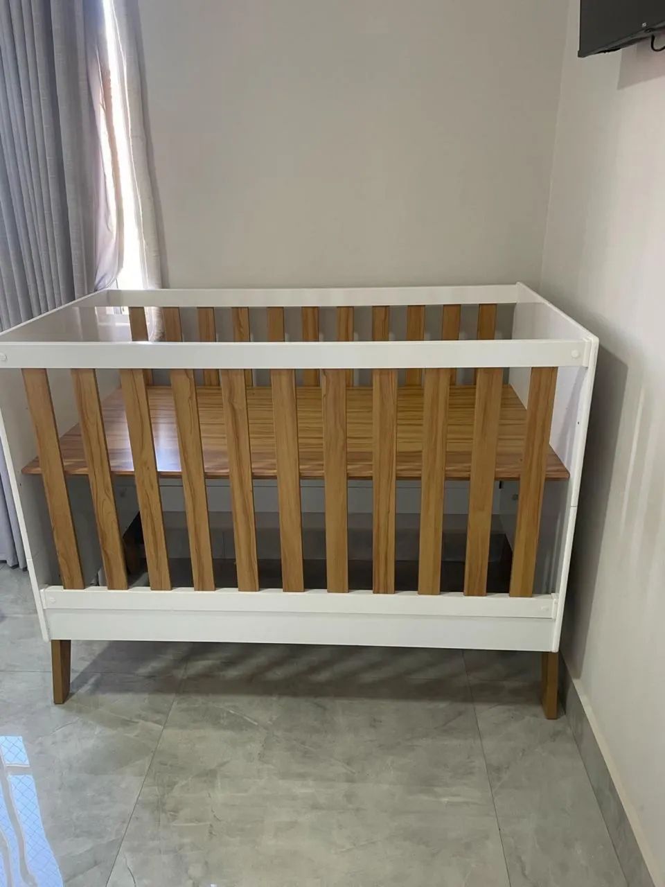 Berço Guti Retrô 5 em 1 - Peroba