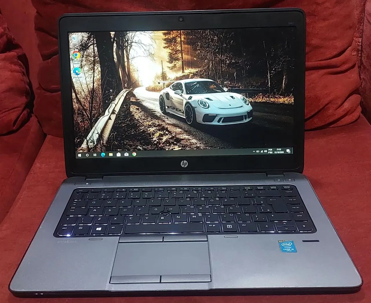 Notebook HP Core i5 aceito cartão 