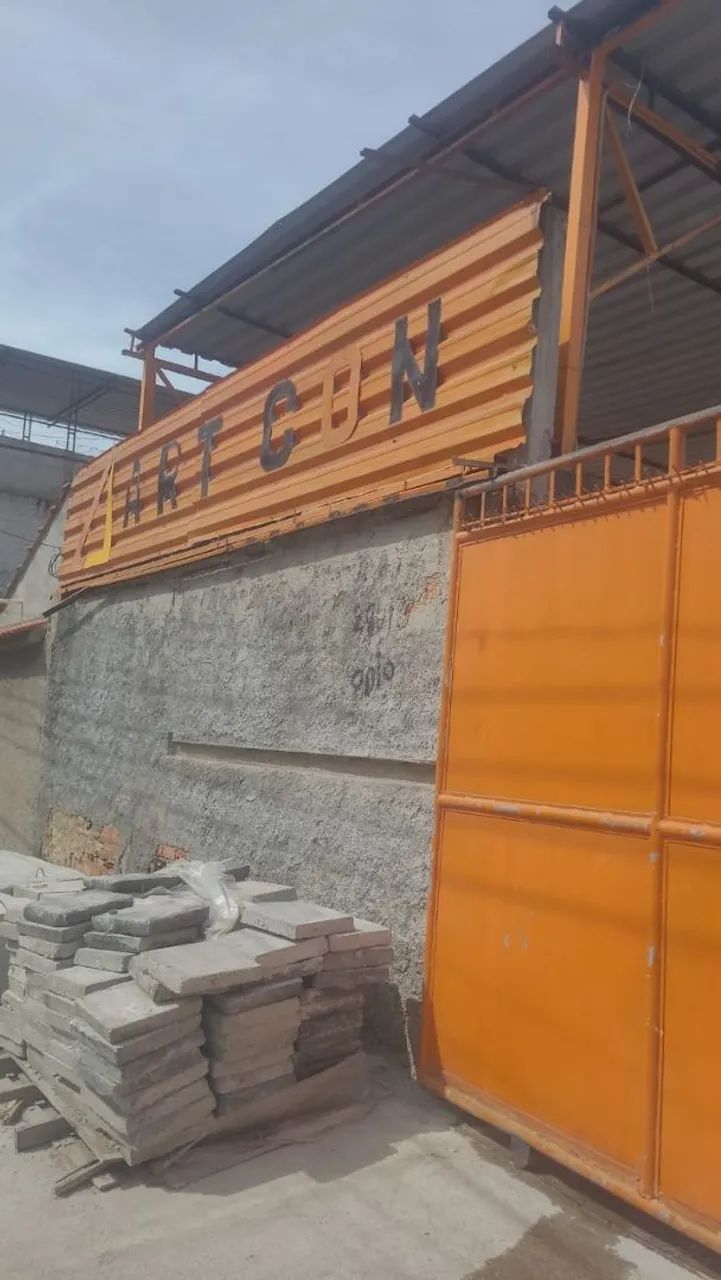 Vendo fábrica de pré moldado completa/ porteira fechada 