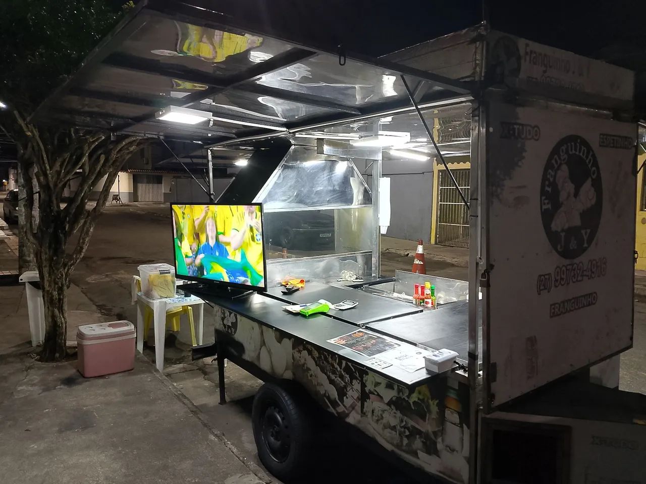 Vendo reboque de churrasquinho. - Foto 4