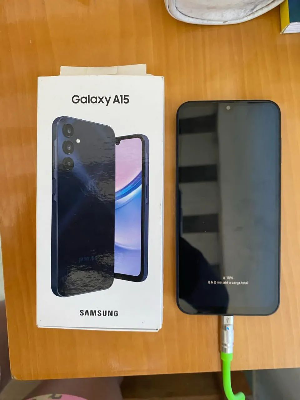 Vendo celular usado A15 Samsung. 