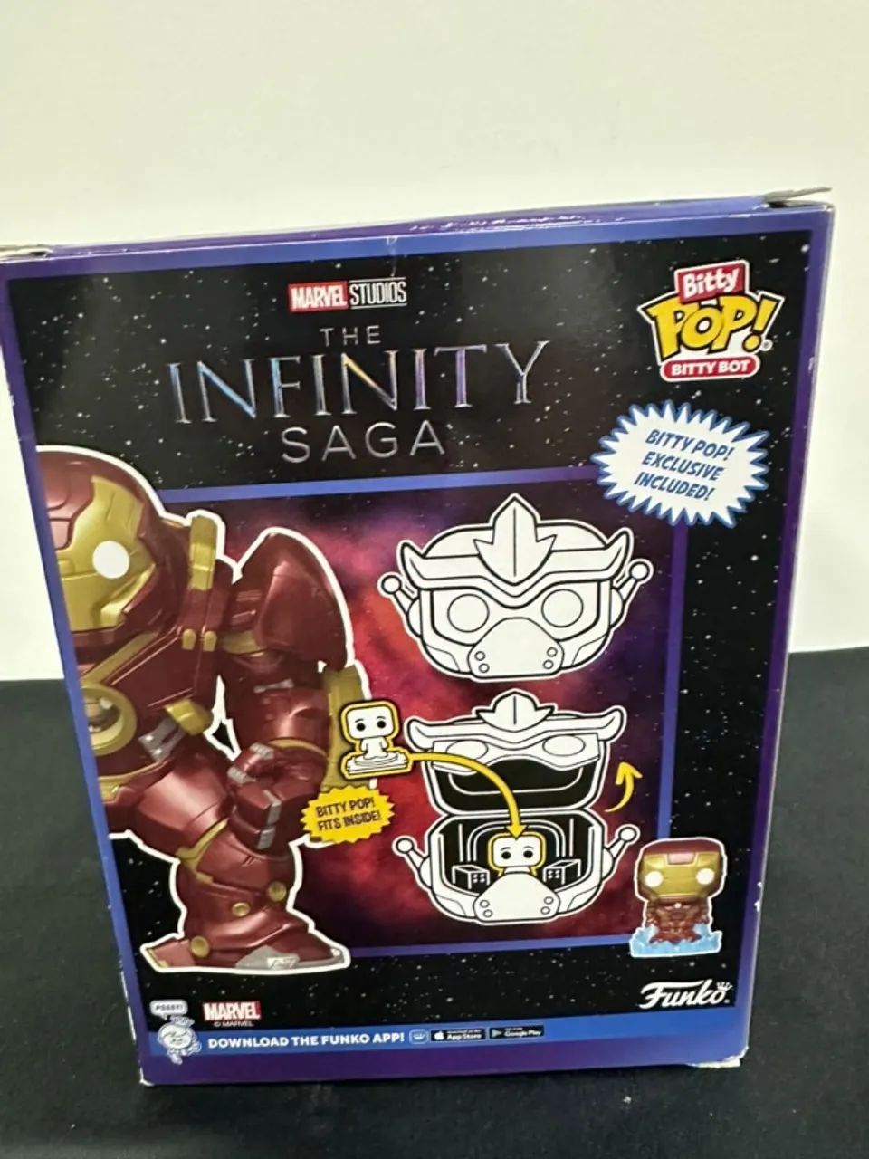 Funko Bitty Bots Infinity Hulkbuster With Iron Man - Foto 4