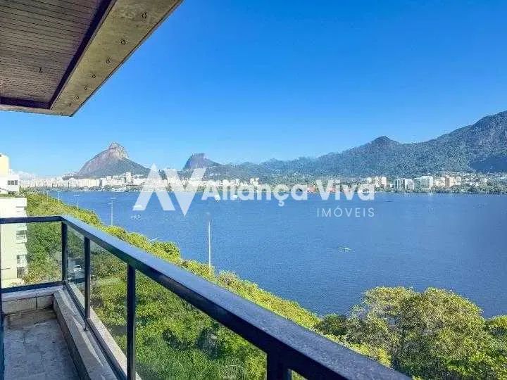 Apartamento com vista Frontal Lagoa, 4 quartos, 3 vagas - Foto 2